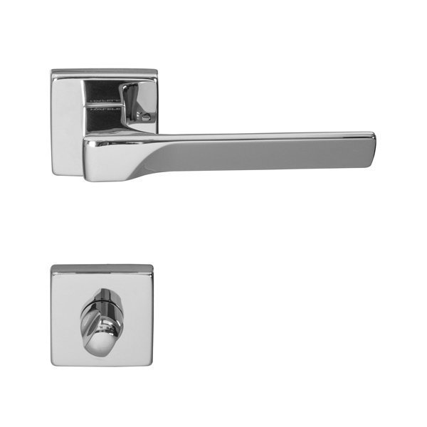 Hafele İstanbul Wc Kapı Kolu Seti, Parlak Krom Renk