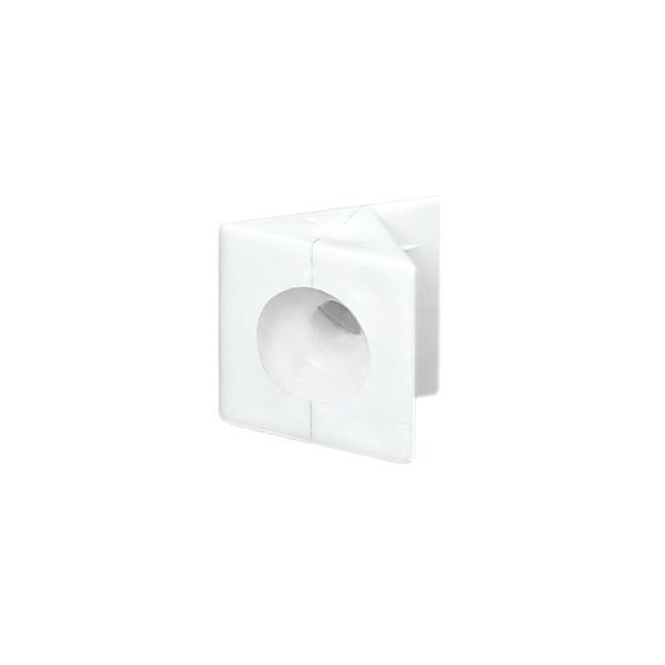 Hafele Arka Panel Tutucu Vidasız, Beyaz Renk