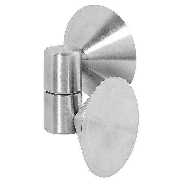 Hafele Cam kapak menteşesi p.çelik cam/cam 180º