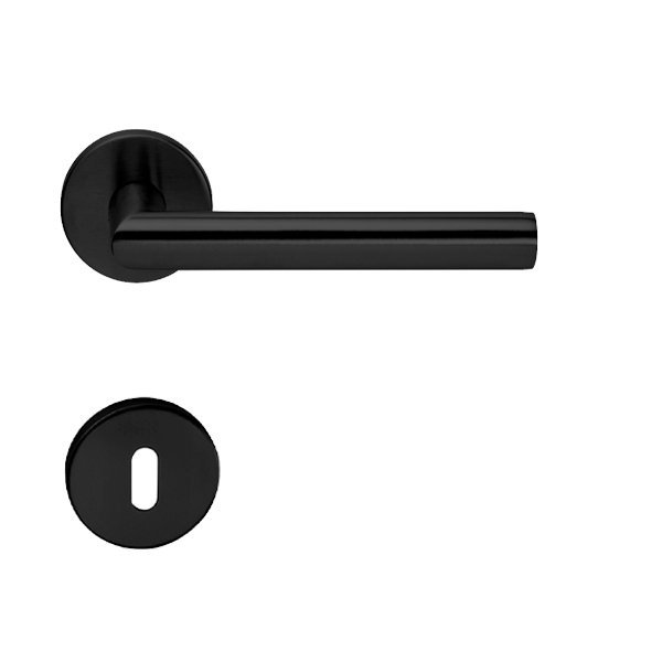 Hafele Werner-M Oda Kapı Kolu Seti, Mat Siyah Renk