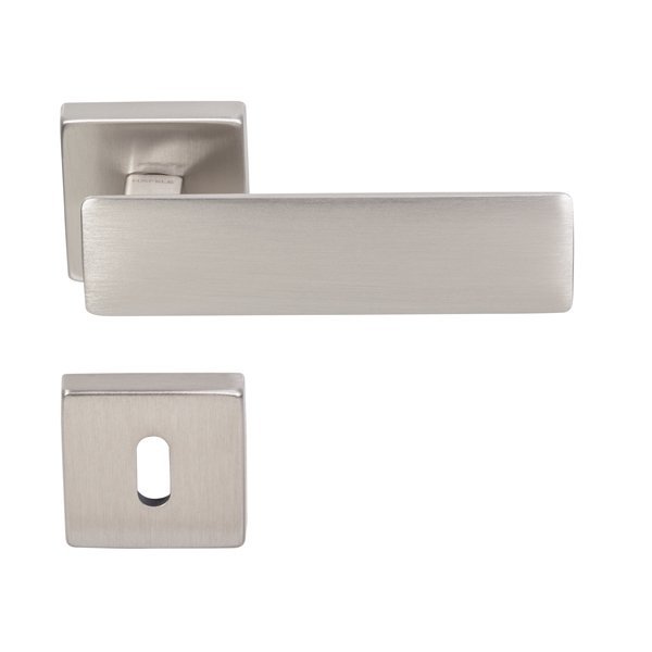 Hafele Spring Oda Kapı Kolu Seti, Mat Nikel Renk