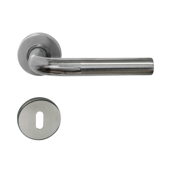 Hafele Rea II Oda Kapı Kolu Seti, Paslanmaz Çelik Renk