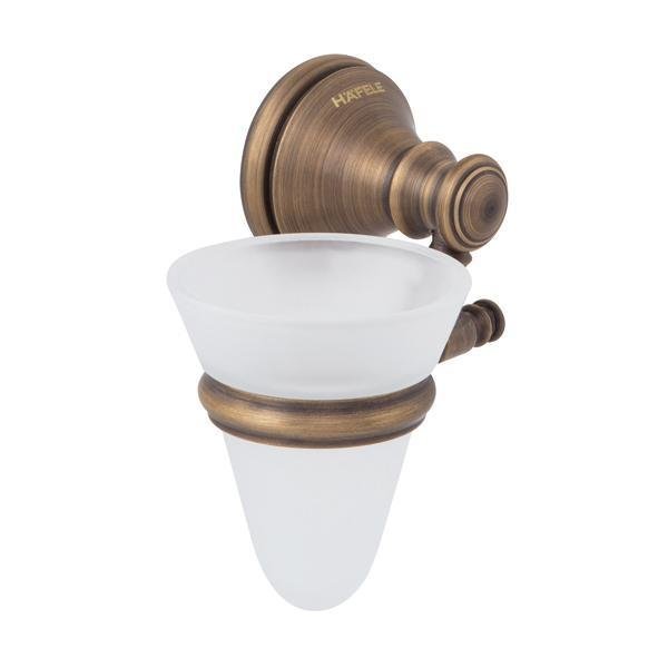 Hafele Cali Bronze Diş Fırçalık, Antik Bronz Renk