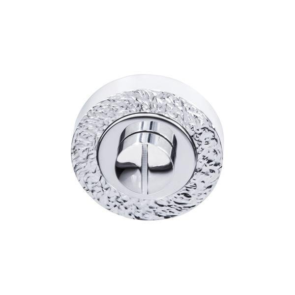 Hafele Yuvarlak Wc Kapı Kolu Rozeti 52mm, Parlak Krom Renk