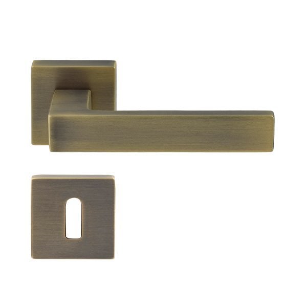 Hafele Pera Oda Kapı Kolu Seti, Antik Bronz Renk