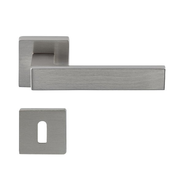 Hafele Pera Oda Kapı Kolu Seti, Mat Nikel Renk