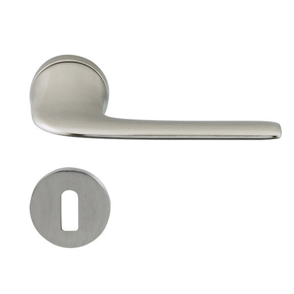 Hafele Norm Oda Kapı Kolu Seti, Mat Nikel Renk