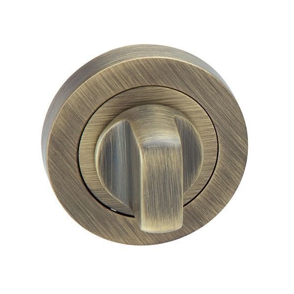 Hafele Yuvarlak Wc Kapı Kolu Rozeti, Antik Bronz