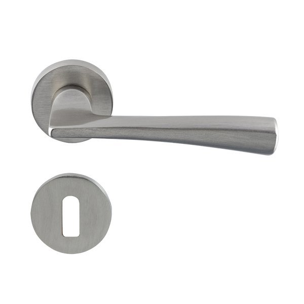 Hafele Milano Oda Kapı Kolu Seti, Mat Nikel Renk