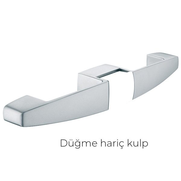 Hafele Basmalı Kilit Kulbu, Mat Krom Renk