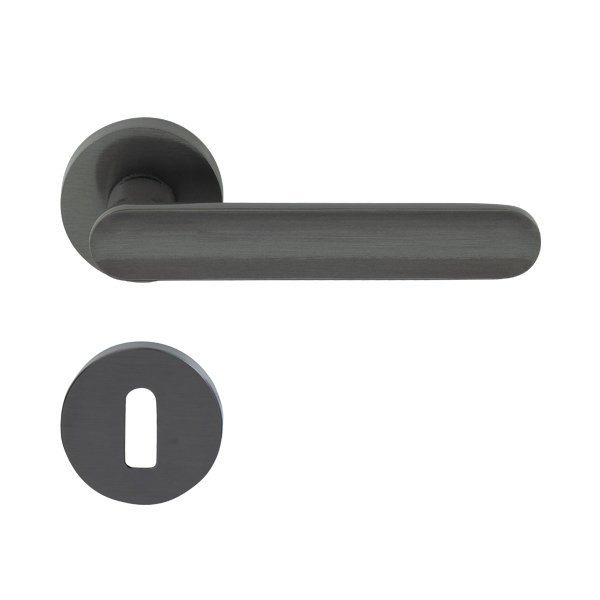 Hafele Marte Oda Kapı Kolu Seti, Antrasit Renk