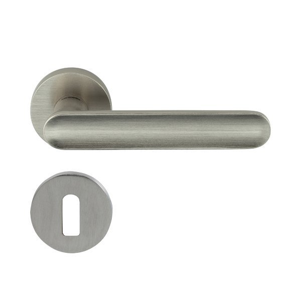 Hafele Marte Oda Kapı Kolu Seti, Paslanmaz Çelik Renk