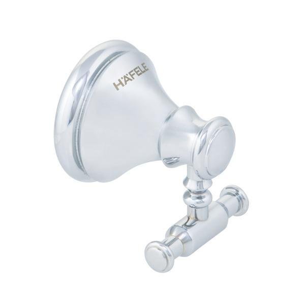 Hafele Cali Chrome İki Banyo Askılığı, Parlak Krom Renk