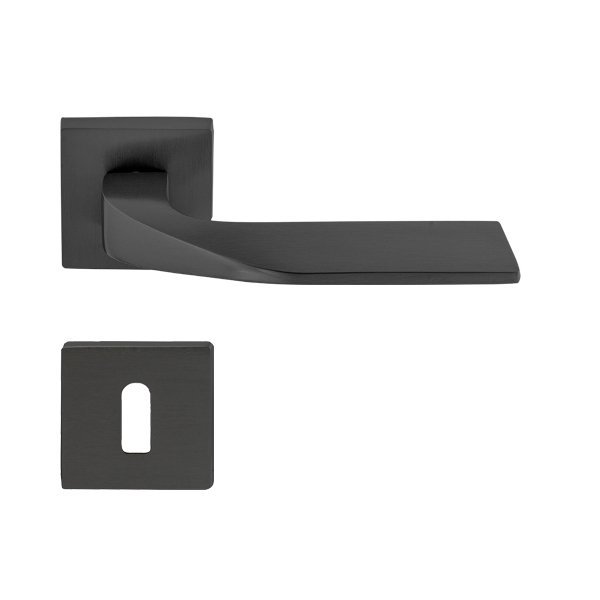 Hafele Leo Oda Kapı Kolu Seti, Antrasit Renk