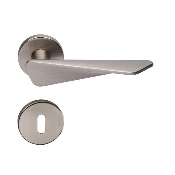 Hafele Crown Oda Kapı Kolu Seti, Mat Nikel Renk