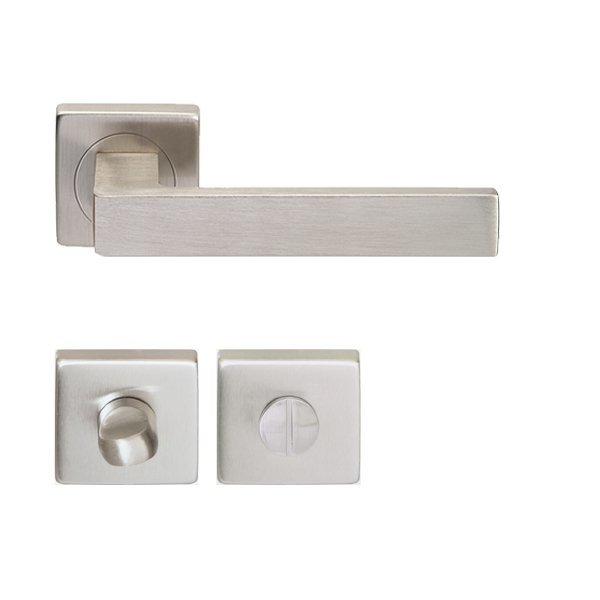 Hafele Profit Wc Kapı Kolu Seti, Paslanmaz Çelik Renk