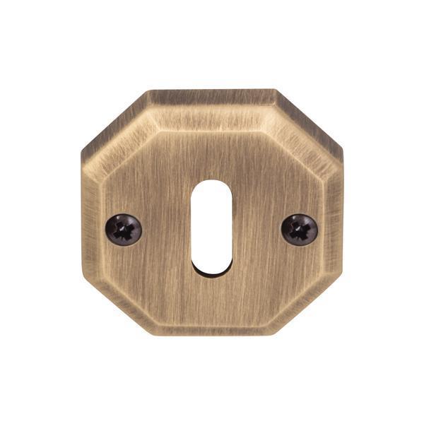 Hafele Yuvarlak Oda Kapı Kolu Rozeti 55mm, Antik Bronz Renk