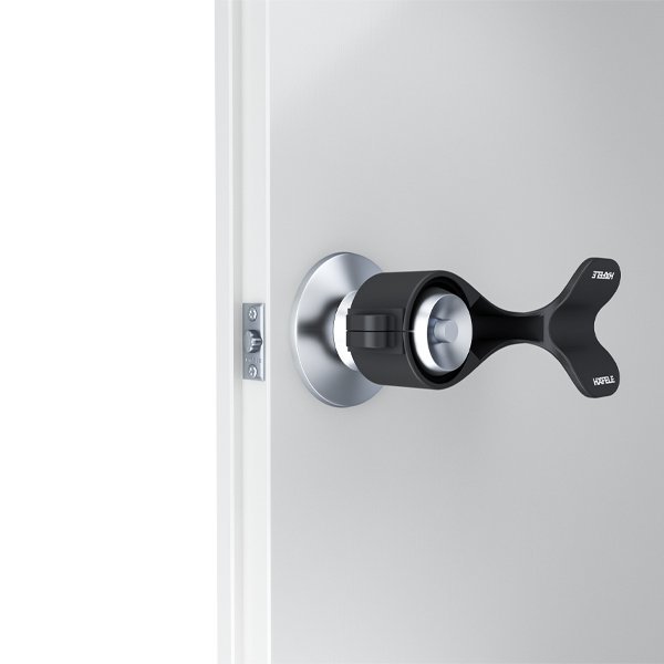 Hafele Healthy Knob Topuz Kol Kılıfı Siyah (1 Çift)