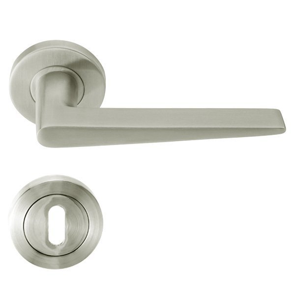 Hafele Olivia Oda Kapı Kolu Seti, Paslanmaz Çelik Renk