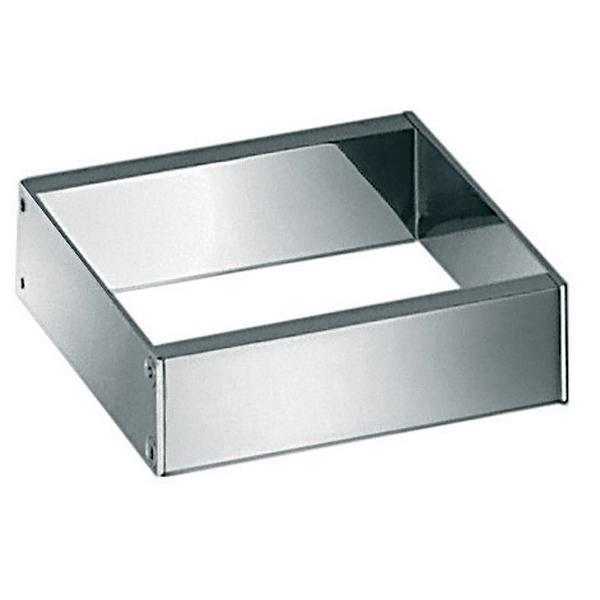 Hafele Destek elemanı,krom parlak,80x100mm