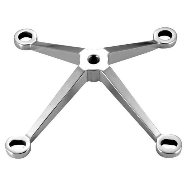 Hafele Spider dörtlü paslanmaz çelik parlak