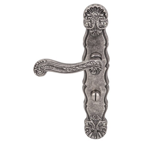 Hafele Victoria Wc Kapı Kolu Seti, Antik Gümüş Renk