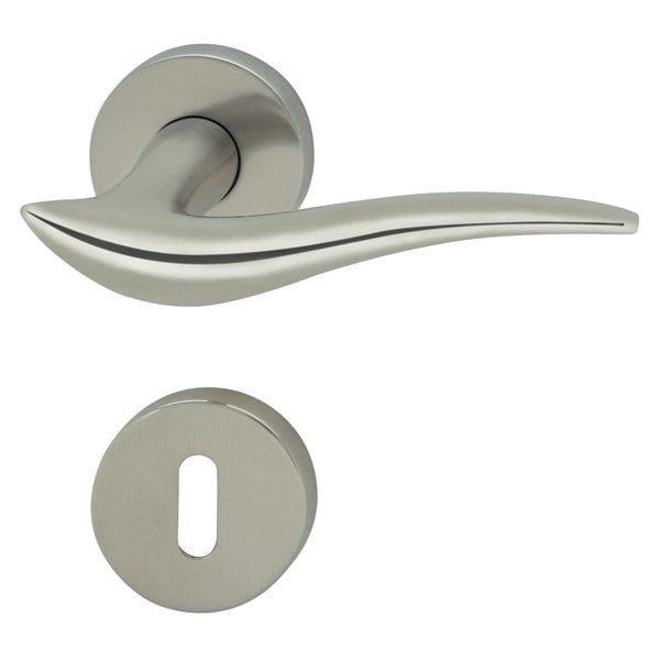 Hafele Lioba Wc Kapı Kol Seti, Mat Paslanmaz Çelik Renk