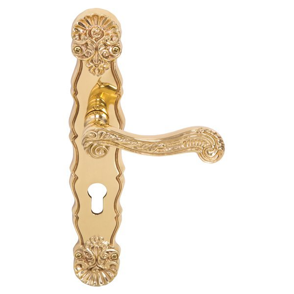 Hafele Victoria Barelli Kapı Kolu Seti, Parlak Pirinç Renk