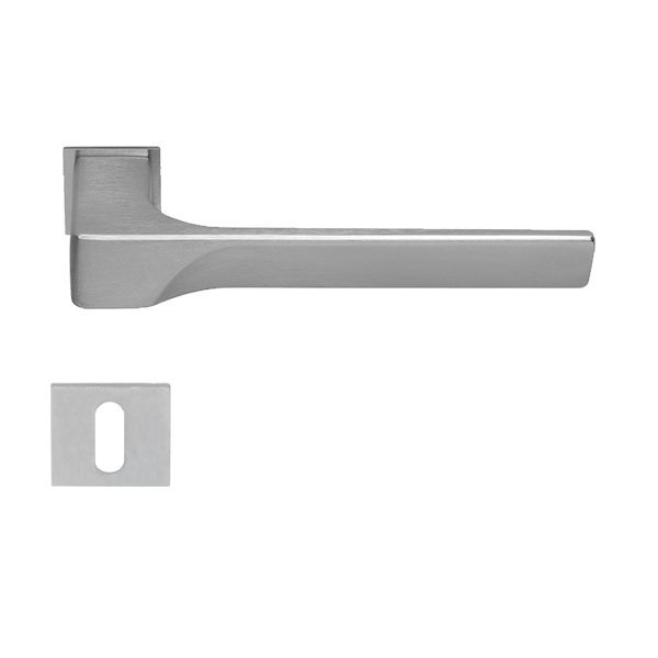 Hafele Mini İstanbul Oda Kapı Kolu Seti, Mat Nikel Renk