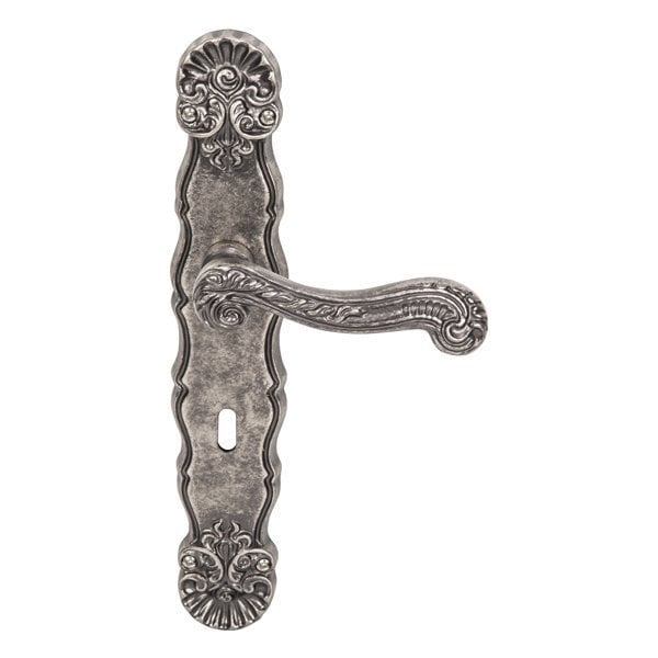 Hafele Victoria Oda Kapı Kolu Seti, Antik Gümüş Renk