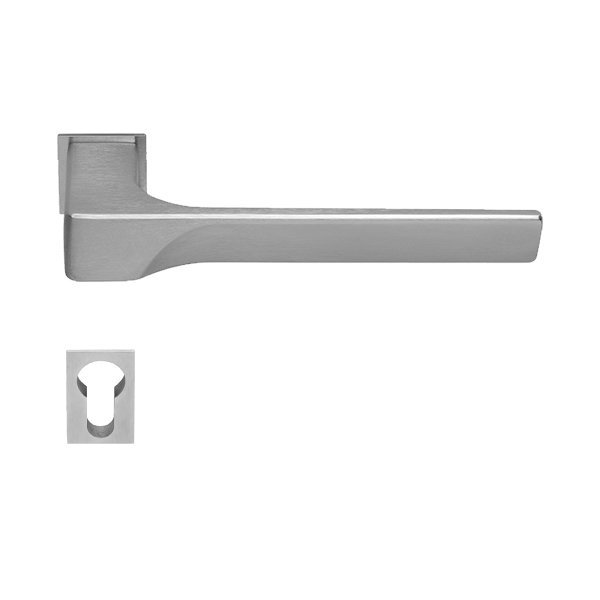 Hafele Mini İstanbul Barelli Kapı Kolu Seti, Mat Nikel Renk