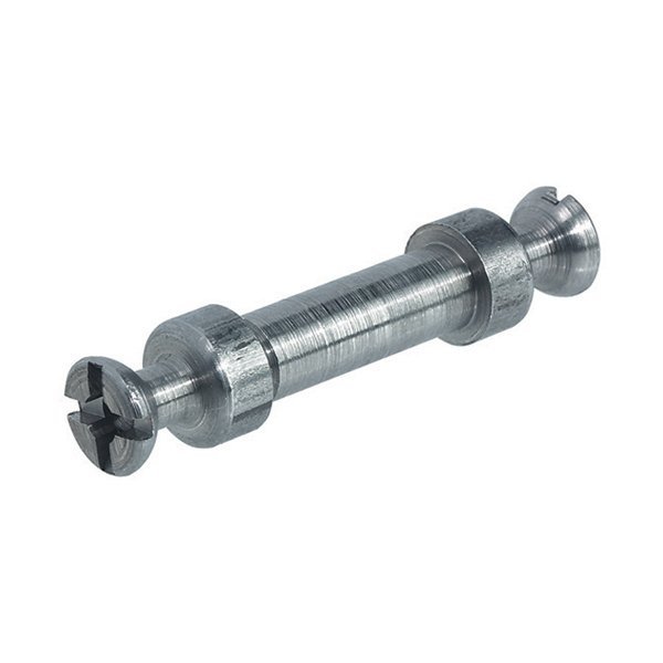 Hafele Rafix20 Çift Taraflı Mil Seti 5mm (100 Adet), Galvaniz