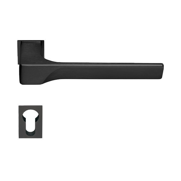 Hafele Mini İstanbul Barelli Kapı Kolu Seti, Mat Siyah Renk