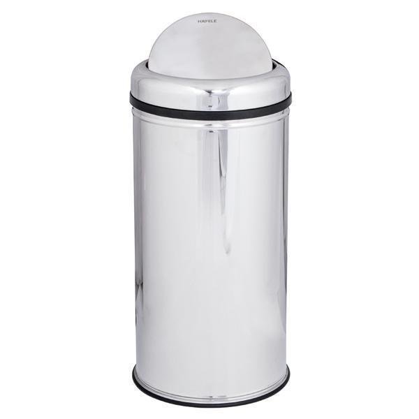 Hafele Baw04 Sallanır Kapaklı Çöp Kovası, Parlak Krom Renk