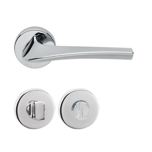 Hafele Master Wc Kapı Kolu Seti, Parlak Krom Renk