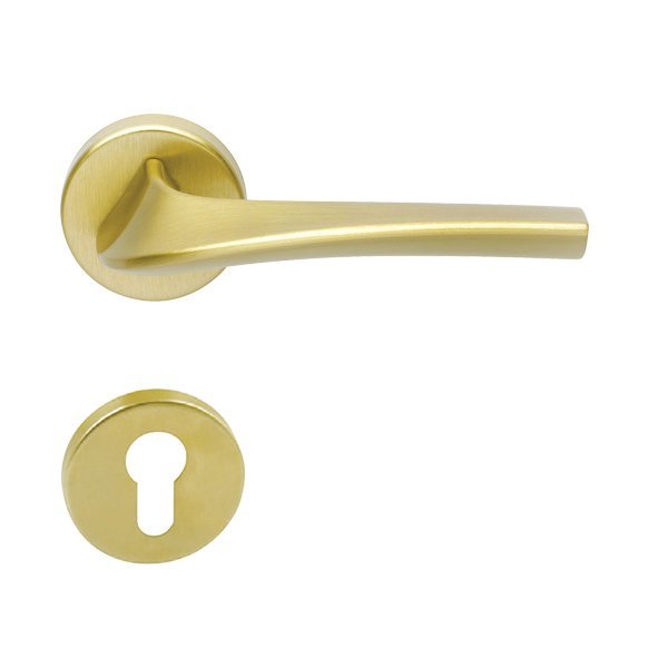 Hafele Master Barelli Kapı Kolu Seti, Mat Pirinç Renk