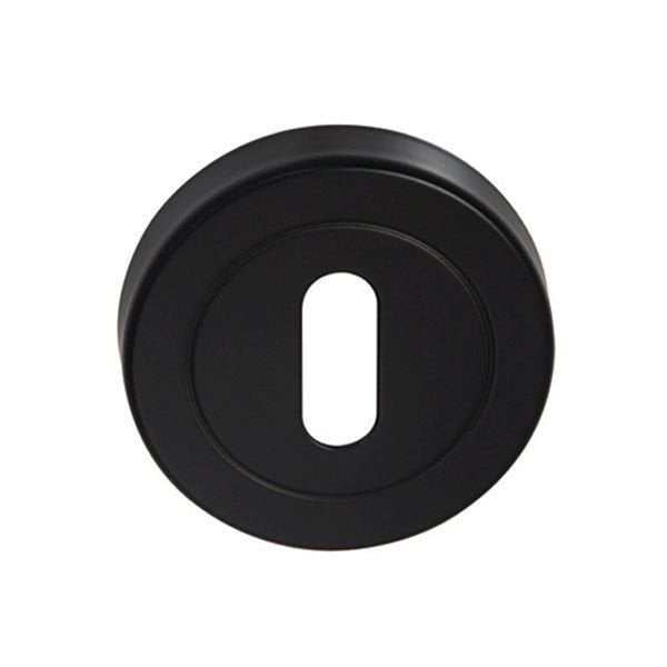 Hafele Yuvarlak Oda Kapı Kolu Rozeti, Siyah Renk
