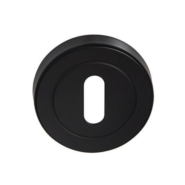 Hafele Yuvarlak Oda Kapı Kolu Rozeti, Siyah Renk