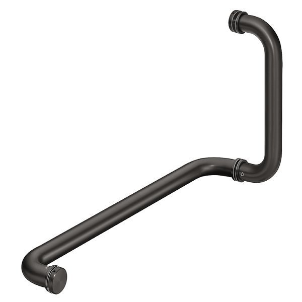 Hafele Yuvarlak Çekme Kol 200x450mm Grafit Siyah Renk