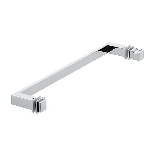 Hafele Kare Cam Kapı Çekme Kolu 450mm Parlak Krom Renk