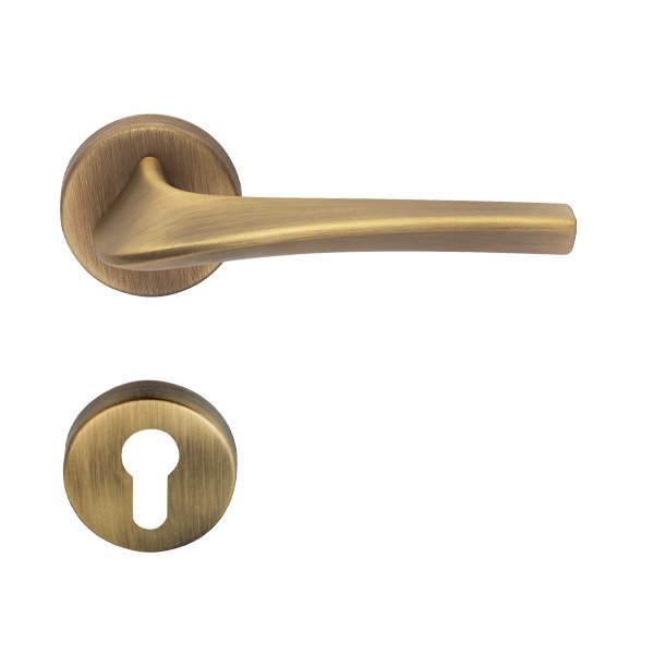 Hafele Master Barelli Kapı Kolu Seti, Antik Bronz Renk