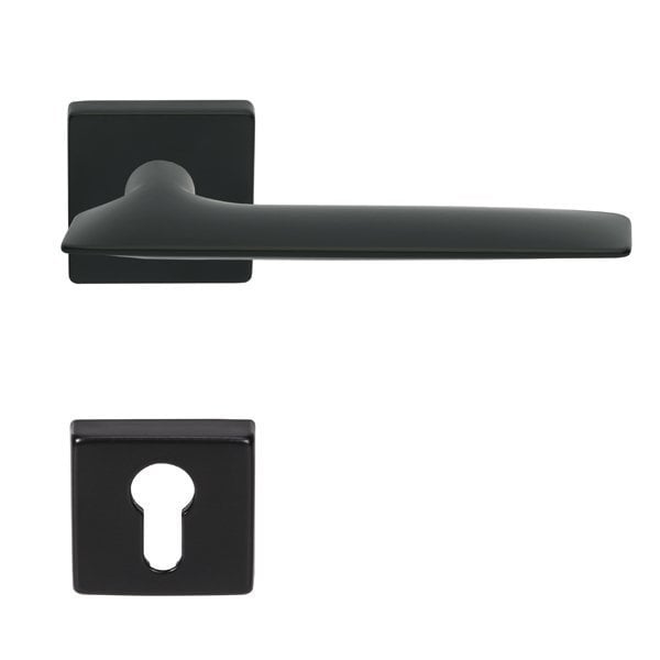 Hafele Enjoy Barelli Kapı Kolu Seti, Mat Siyah Renk