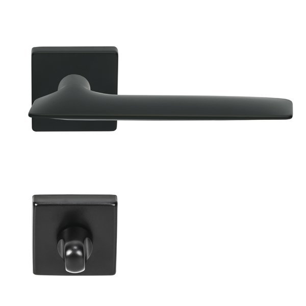 Hafele Enjoy Wc Kapı Kolu Seti, Mat Siyah Renk