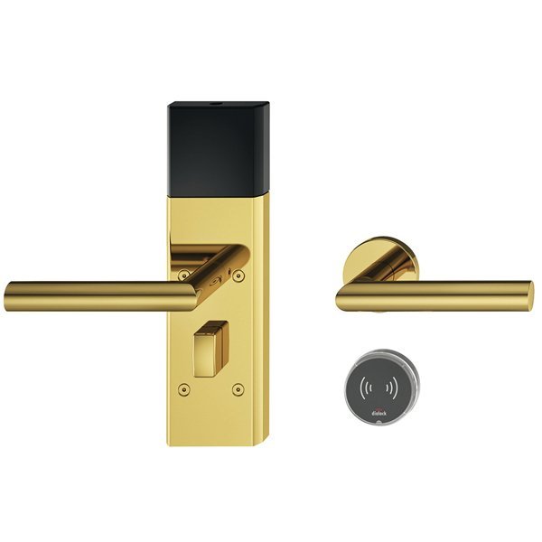 Hafele DT710 Kapı Terminal Seti U Parlak Pirinç Renk