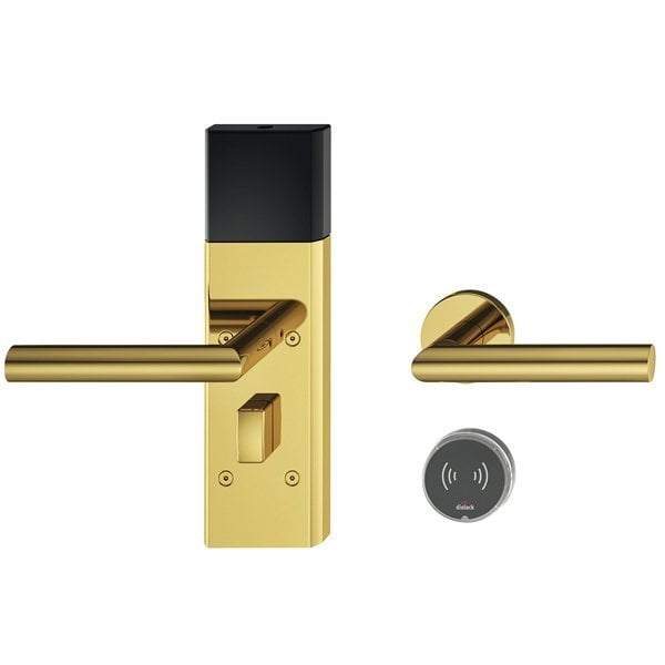 Hafele DT710 Kapı Terminal Seti U Parlak Pirinç Renk