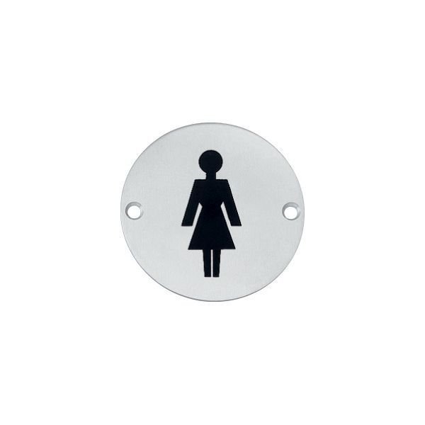 Hafele Sembol Bayan yuv. p.çelik mat 75mm