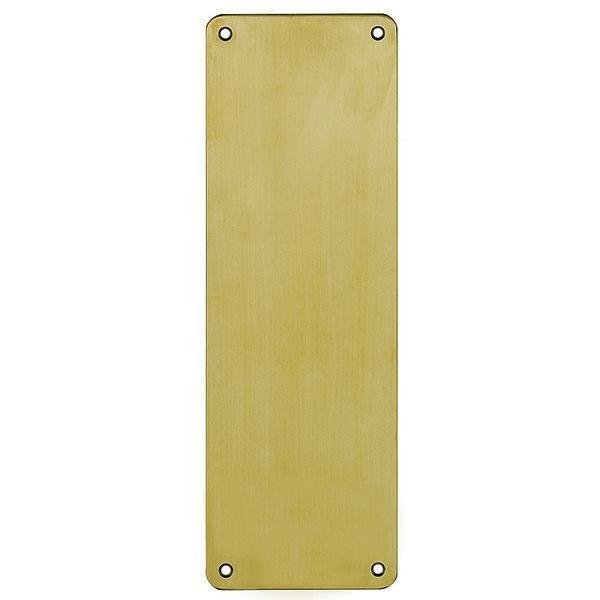 Hafele İtme/çekme plakası pirinç parlak 30x10cm