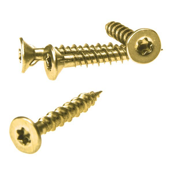 Hafele Hospa Jet Testere Dişli Sunta Vidası 4,5x30mm (1000 adet), Pirinç