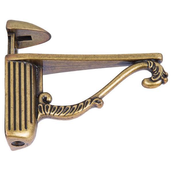 Hafele VIOLET Raf tutucu, antik bronz