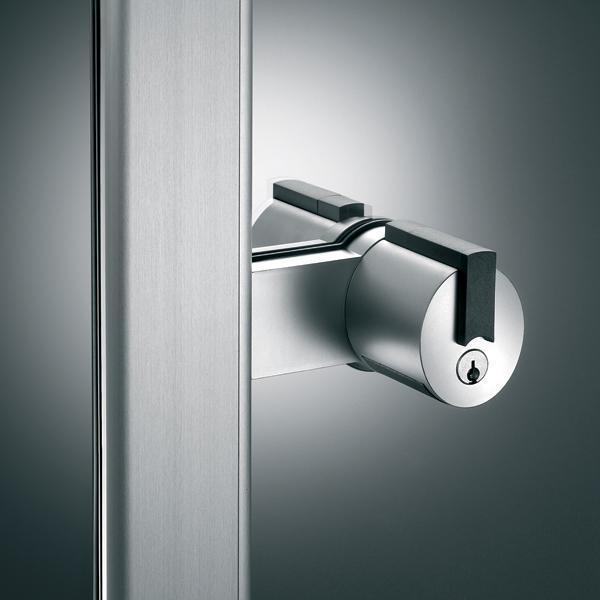 Hafele Forma alü çerç cam kapı adaptör krom mat